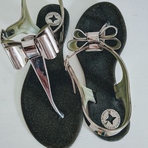 BCBG Bow Sandals